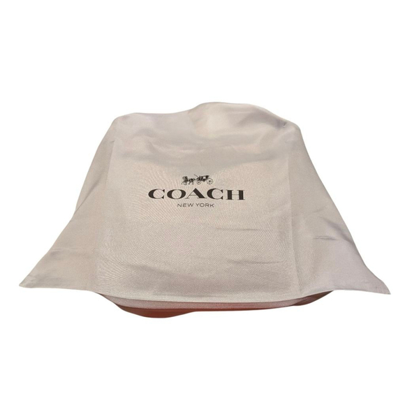 COACH Signature Shoulder Bag Brown/Red One Size, NWT - Picture 14 of 15